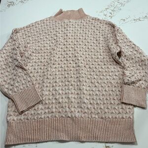 Knox Rose Blush Cowl Neck Sweater
